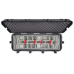 Valise oblongue Nanuk - NANUK 988 - Séparateur rembourré - 988S-020BK-0A0