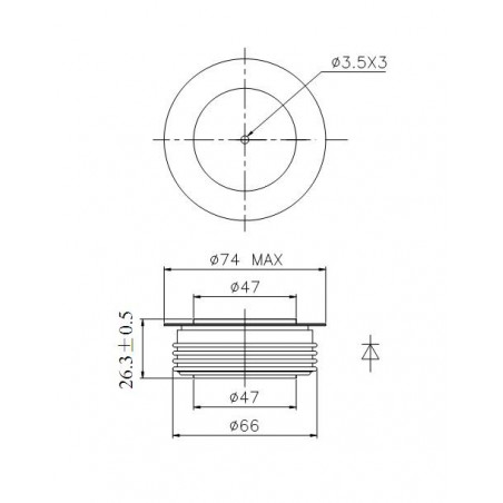 Y50ZPC-30-14 Rectifier LED