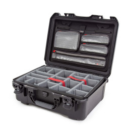 Grande valise Nanuk - NANUK 940 - Séparateur rembourré + organisateur de couvercle - 940S-060BK-0A0