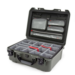 Grande valise Nanuk - NANUK 940 - Séparateur rembourré + organisateur de couvercle - 940S-060BK-0A0