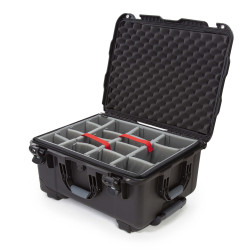 Grande valise Nanuk - NANUK 950 - Séparateur rembourré + organisateur de couvercle - 950S-060BK-0A0