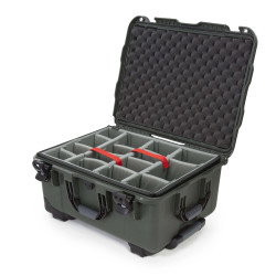 Grande valise Nanuk - NANUK 950 - Séparateur rembourré + organisateur de couvercle - 950S-060BK-0A0