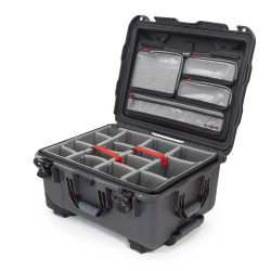 Grande valise Nanuk - NANUK 950 - Séparateur rembourré + organisateur de couvercle - 950S-060BK-0A0