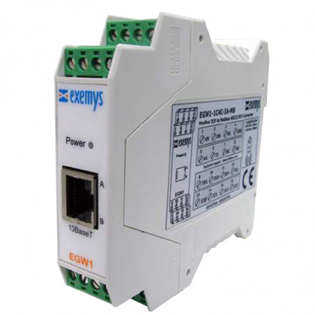 EGW1 Konwerter Modbus Rtu/Tcp/Ip z wej/wyj cyfrowymi