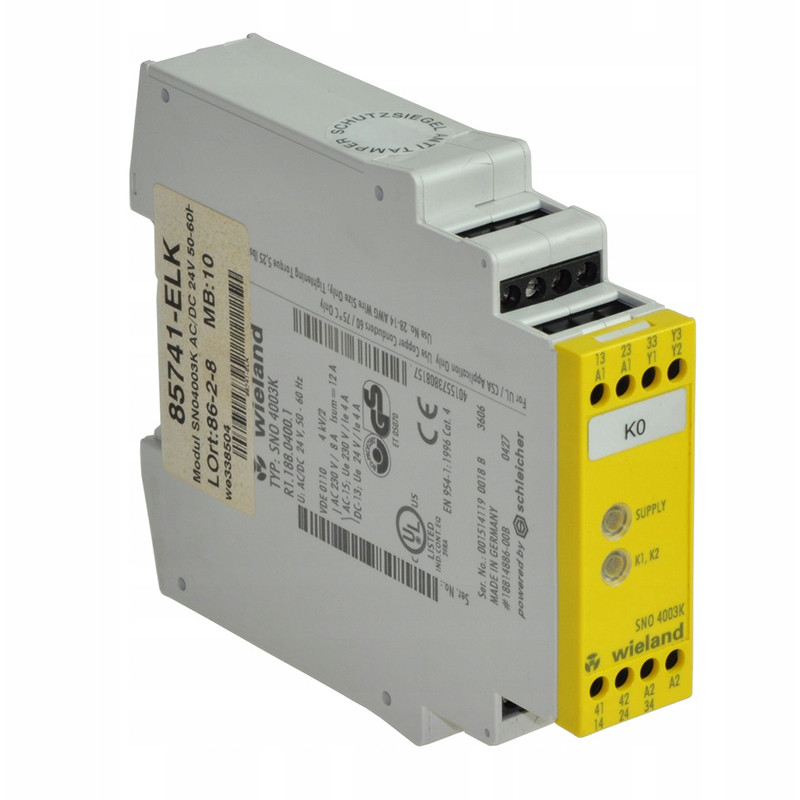 Wieland SNO 4062K-A Safety Relais 24V AC/Dc 50/60 Hz