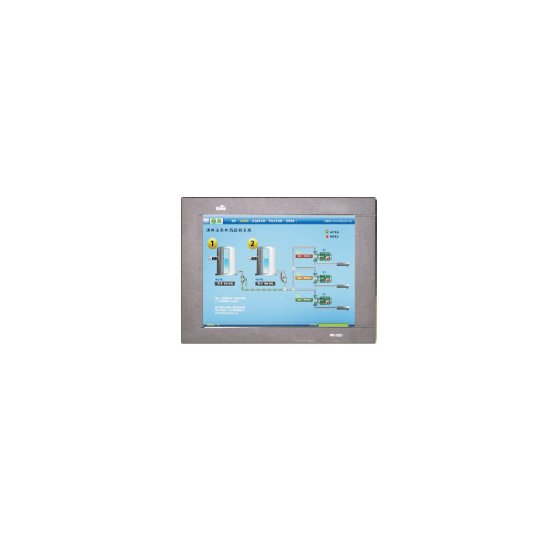 Počítač Průmyslový panel PPC-1251 / PPC-1252 s dotykovým monitorem 12 "/ LAN / VGA / AUDIO / 4USB /
