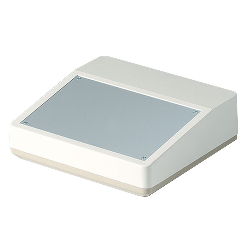 Escritorio - Cajas - Carcasa de plástico para un escritorio para control con panel de aluminio
