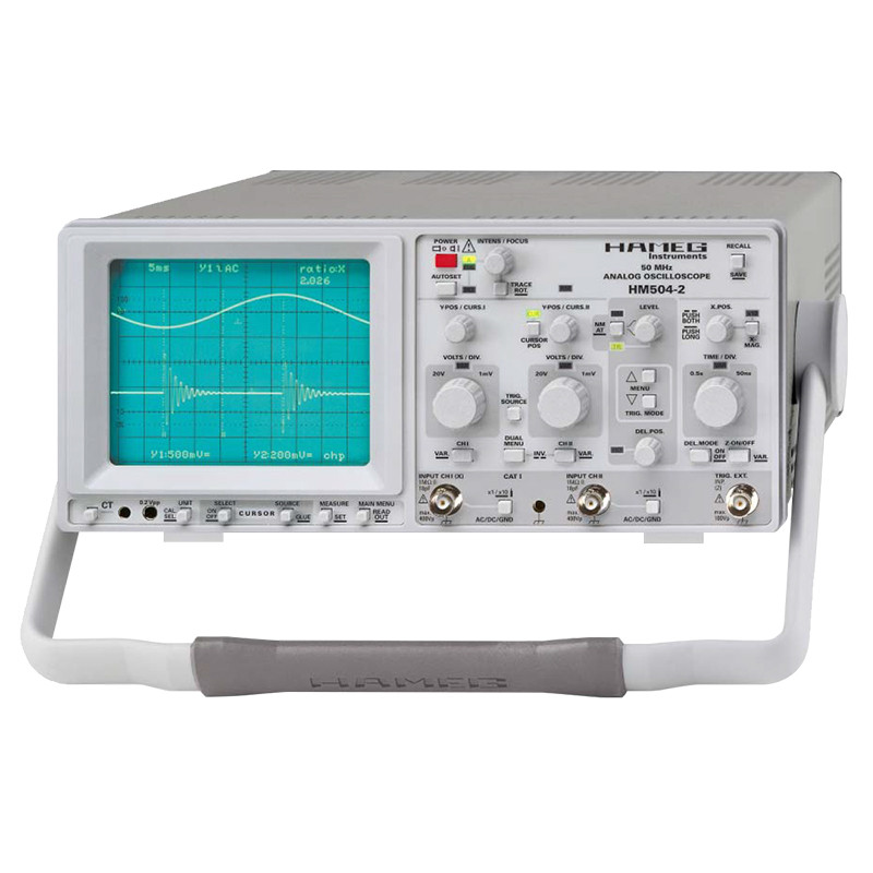 Oscilloscope analogique 2x 50mHz - hm 504