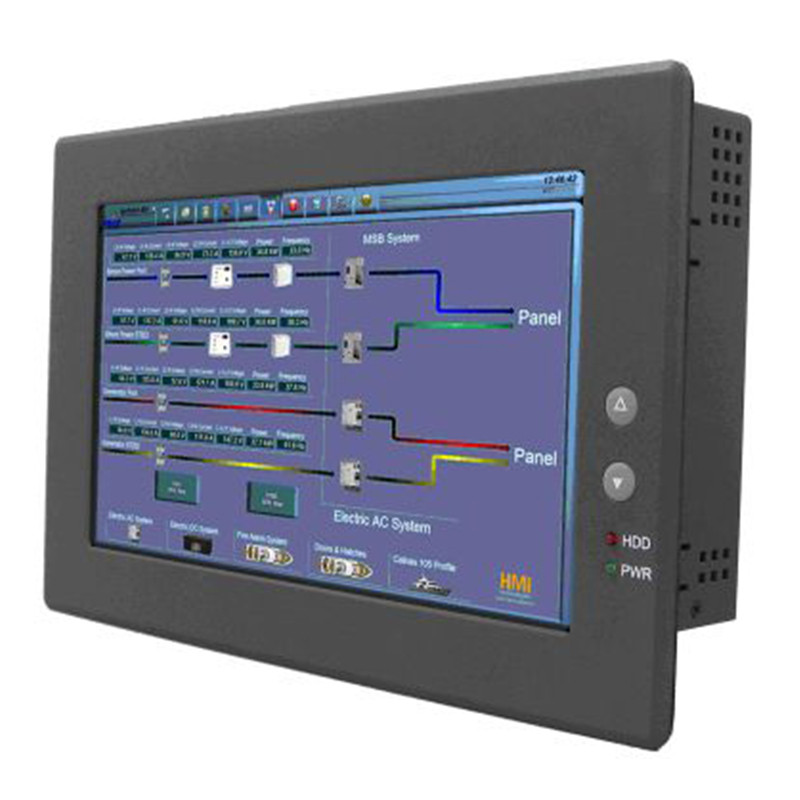 PMW10IA3S-A1 Ordenador de panel industrial con monitor táctil 10.1 "/ Intel Atom / 2RS232 / 4USB /