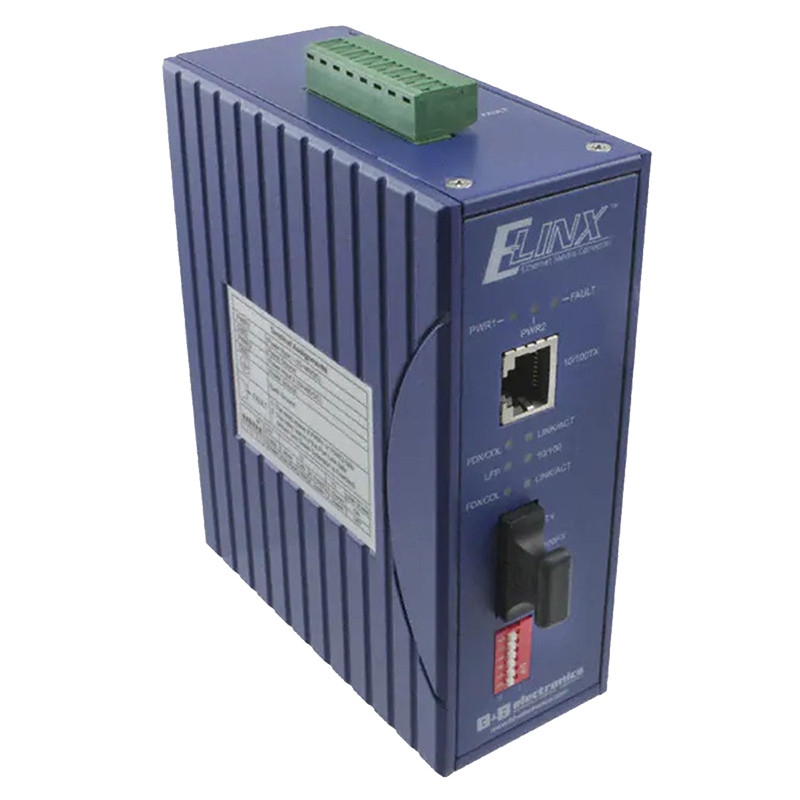 Průmyslová média měniče Ethernet-optické vlákno vyztužené-kolejnice / EIR-M-ST / EIR-M-SC /