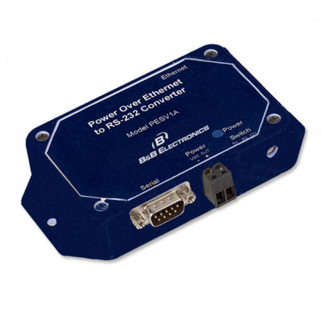 RS232-Ethernet-Poe-Panel-PES1A / PEEV1A Serial Port Server