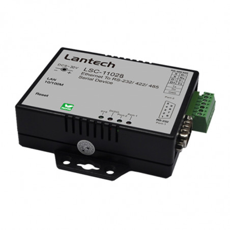 Сериен сървър RS232-Ethernet-панел-DIN-IDS-2101F / IDS-2102 / IDS-2204 / LSC-1102