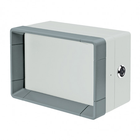 Aluface KSE - housing for control panes from cast aluminum IP66