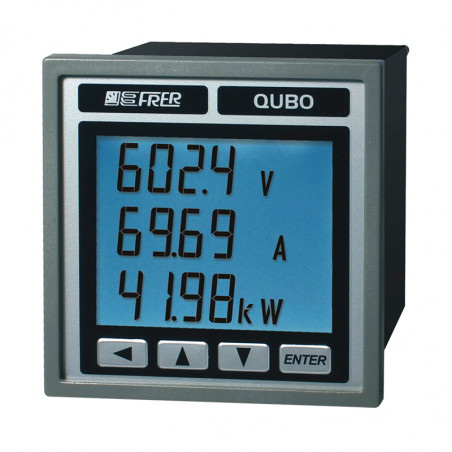 Analyzers of the QBO DC single-phase network parameters