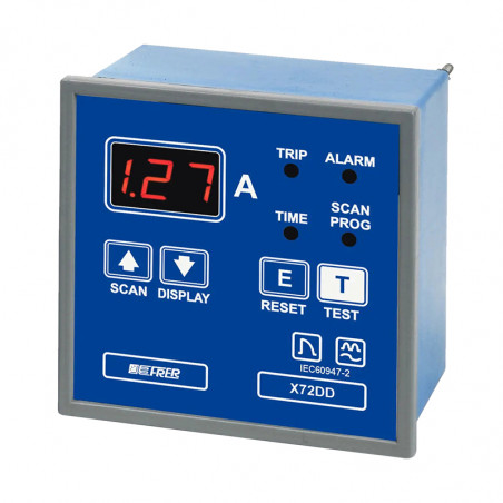 Leaking current relay with LED display X72DD