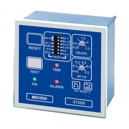 Compact X72DS passage current relay