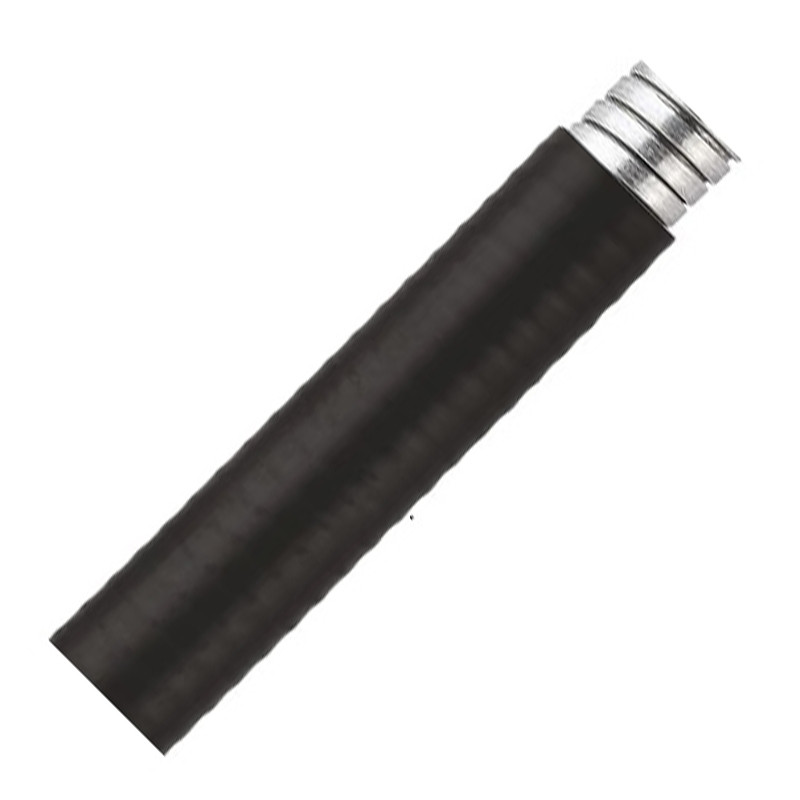 LTP PEZEL - Pezel espiral hecho de acero galvanizado en un blindaje de PVC negro, resistente al