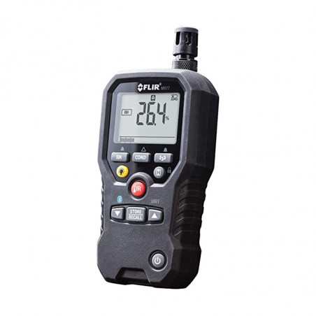 FLIR MR77 - an ortaneous humidity psychometer with an infrared thermometer and Bluetooth Meterlink®