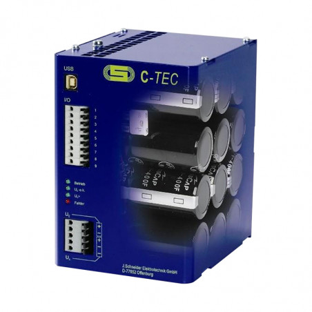 Zasilacze buforowe DC-UPS z superkondensatorami C-TEC