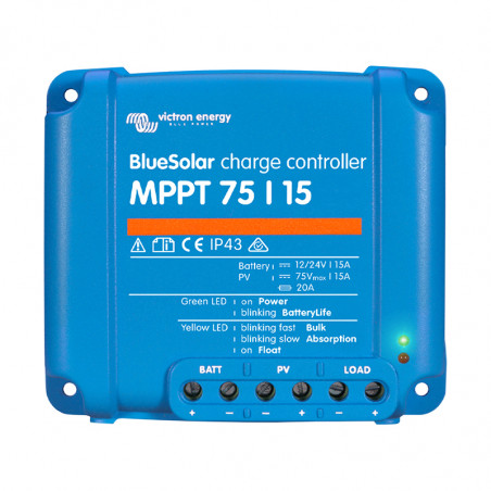 Blue Solar Mppt 75/10 / 75/15 y 100/15 Reguladores de carga