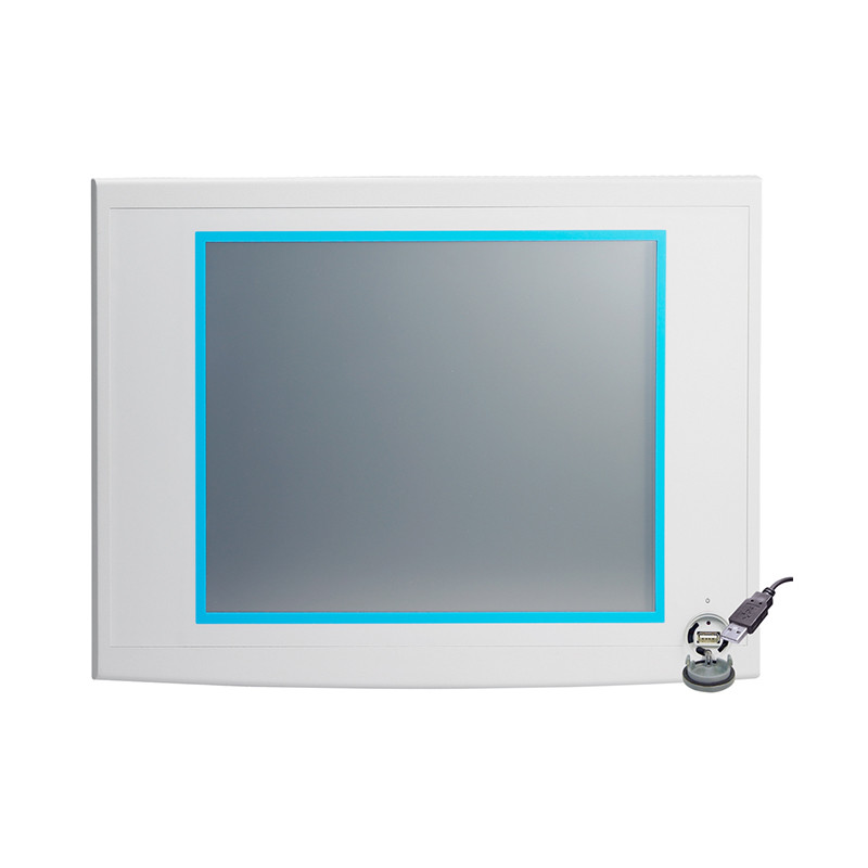 FPM-5151G Moniteur industriel, plateau plat 15 "TFT LCD avec entrées: VGA, DVI