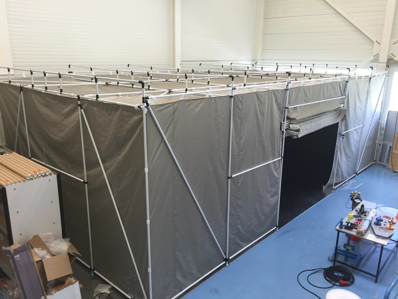 Large Faraday Tent - LX Black RF/EMI Portable Shielding Enclosure