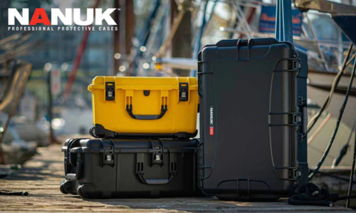 Comparison of the medium and large Nanuk suitcase